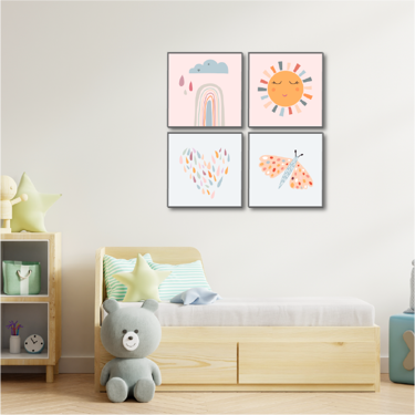 MAGIC FRAME SET - SUNSHINE (4 PIECE)